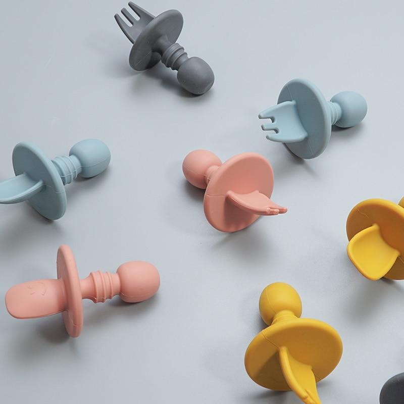 CuttieSpoon™ | Cuillère et fourchette pour bébé | Maman - Univers bb