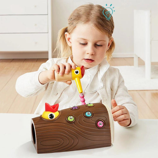 FeedingBird™ - Jouets magnétique attrape - ver | Jeux enfants - Univers bb