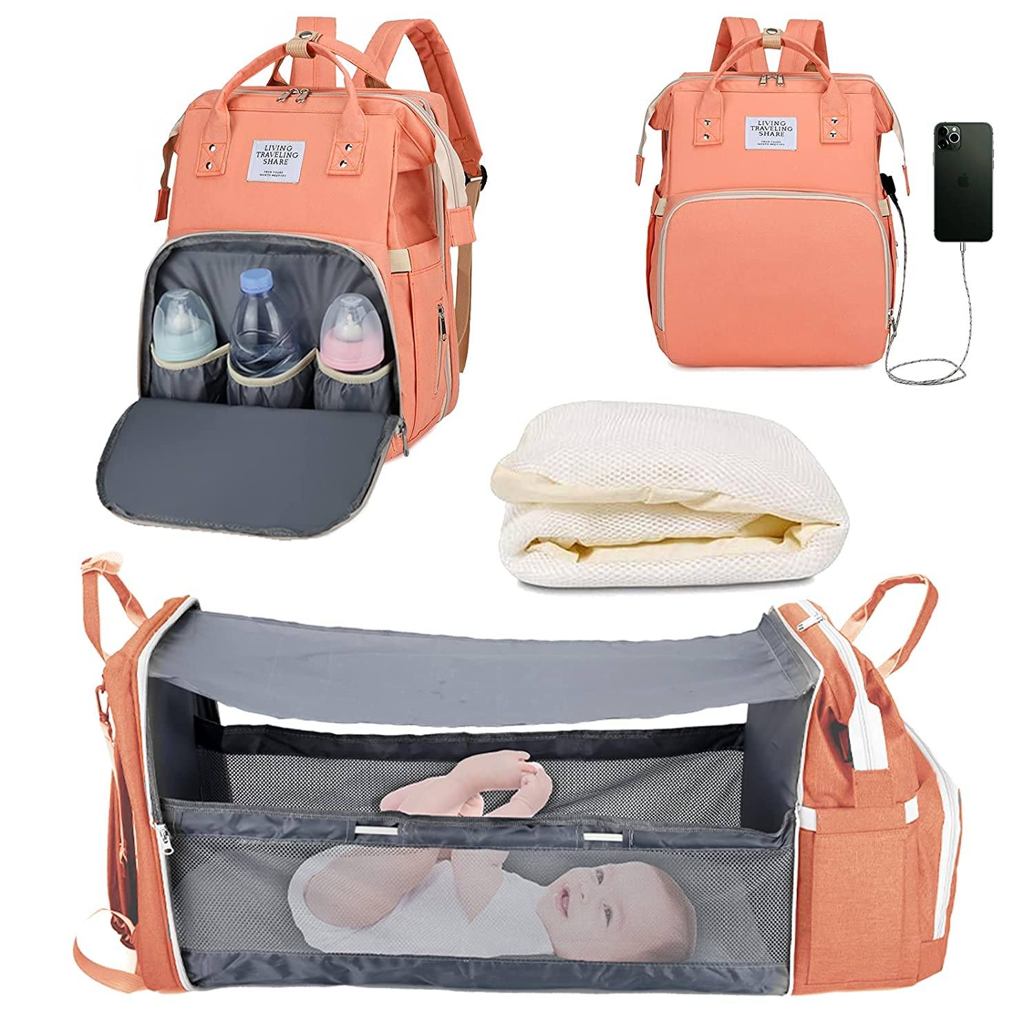 Sac à langer portatif | Berceau de voyage BabyNappy™ - Univers bb